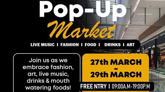 Pop-Up Market at Mall of the South | 27–29 March 2026